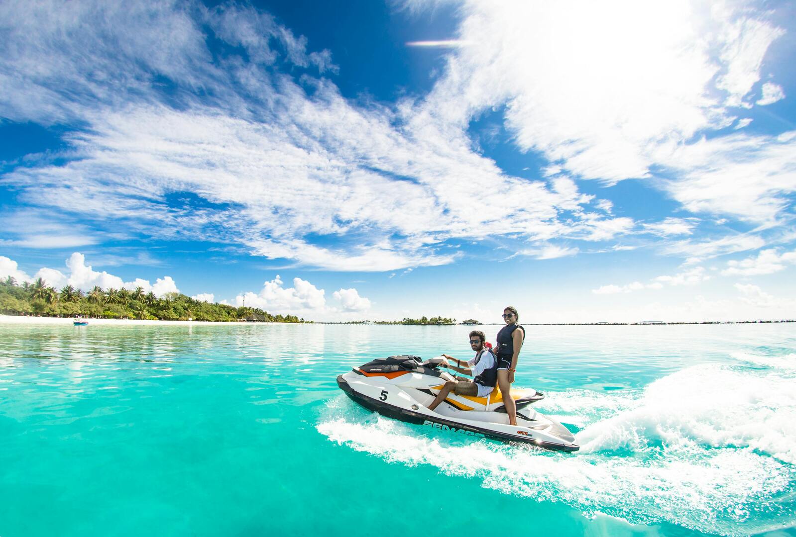 Jet Ski Adventures in Maldives